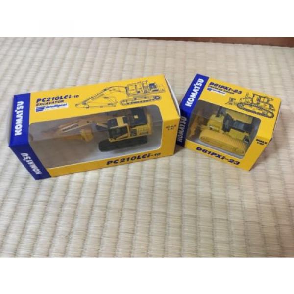 KOMATSU D61PXi-23 Crawler Dozer &amp; c EXCAVATOR Japan Limited 1:87 F/S #6 image