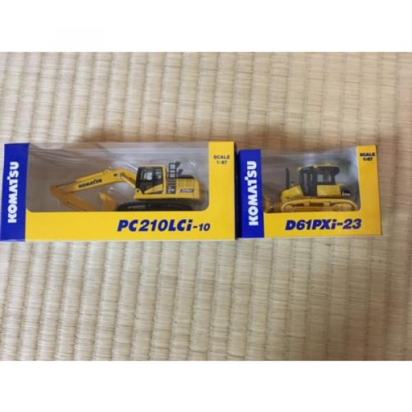 KOMATSU D61PXi-23 Crawler Dozer &amp; c EXCAVATOR Japan Limited 1:87 F/S #7 image