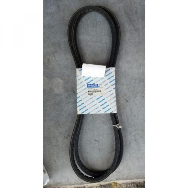 (2) belts 04121-22262 Komatsu V-Belt. New #1 image