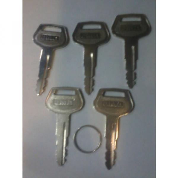 5X FIVE 787 Komatsu Key&#039;s for  Plant Equipment Heavy Duty fast dispatch get them #6 image