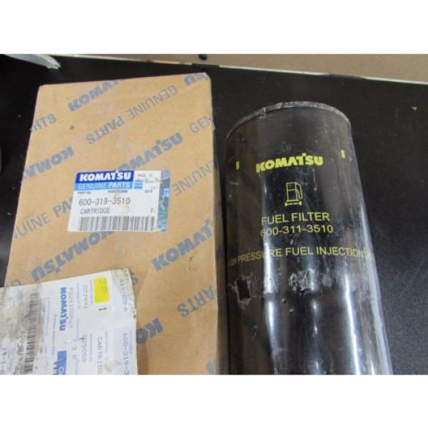 NOS NEW GENUINE KOMATSU HYDRAULIC FILTER 600-319-3510 #1 image