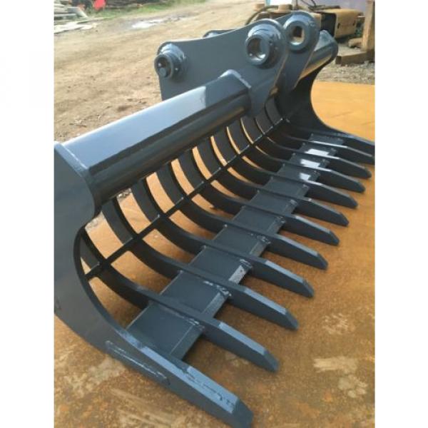 JCB JS130 Rake riddle 25mm HARDOX CAT KOMATSU HITACHI JCB #6 image