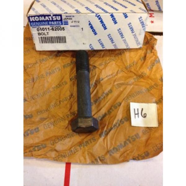 New Komatsu OEM Bolt 01011-62005 Warranty! Fast Shipping! #1 image