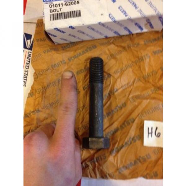 New Komatsu OEM Bolt 01011-62005 Warranty! Fast Shipping! #3 image