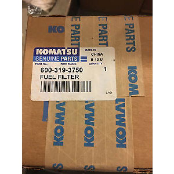 KOMATSU GENUINE FUEL FILTER 6003193750 #1 image