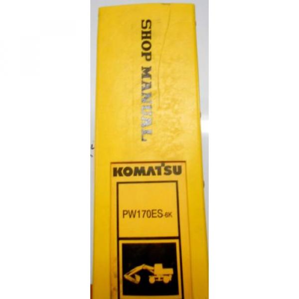 KOMATSU PW170ES-6 WHEELED EXCAVATOR SHOP MANUAL K32001-UP #2 image