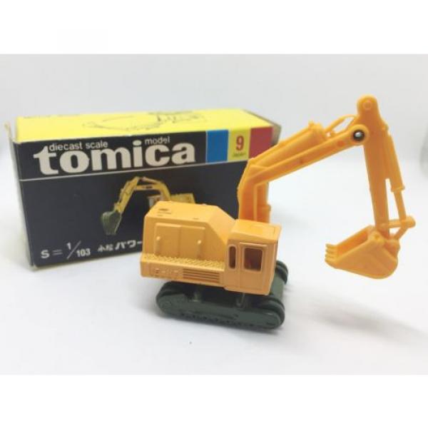 TOMICA 9-2 KOMATSU POWER SHOVEL 15-HT #1 image