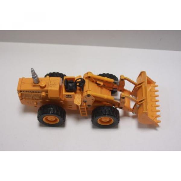 Komatsu wheel loader W120  Diapet Made in Japan  1/50　used  Yonezawa Toys #2 image