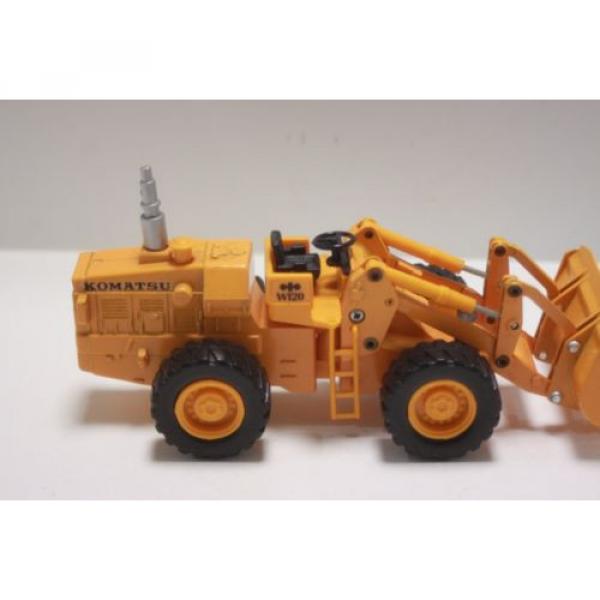 Komatsu wheel loader W120  Diapet Made in Japan  1/50　used  Yonezawa Toys #6 image