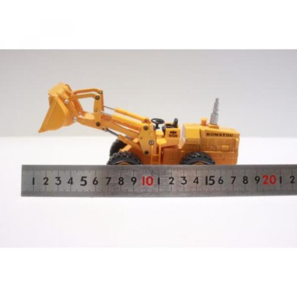 Komatsu wheel loader W120  Diapet Made in Japan  1/50　used  Yonezawa Toys #7 image