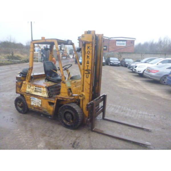 KOMATSU FD20-7 SIDESHIFT FORKLIFT INC VAT #1 image