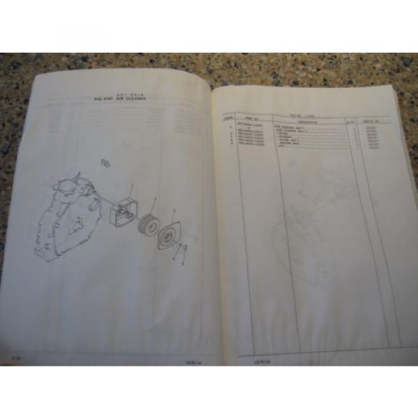 Komatsu PC02-1A Hydraulic Excavator Parts Book (English) #8 image