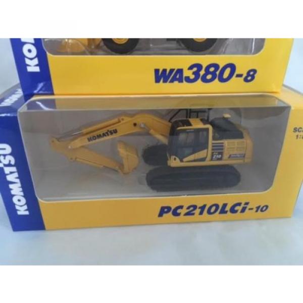 Komatsu Official 1/87 PC210LCi-10 Excavator, D61PXi-23 ,WA380-8 Shareholder LTD #4 image