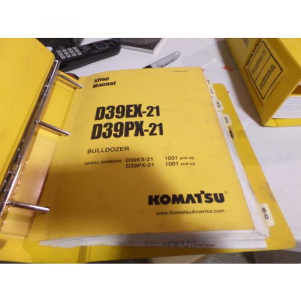 KOMATSU D39EX-21 D39PX-21 BULLDOZER SHOP MANUAL S/N 1001 &amp; UP #1 image