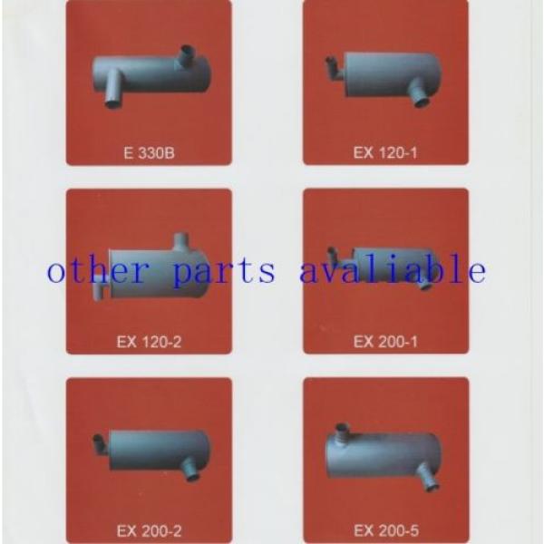 6208-11-5210 MUFFLER FITS FOR KOMATSU PC130-7 SAA4D95-3 #1 image