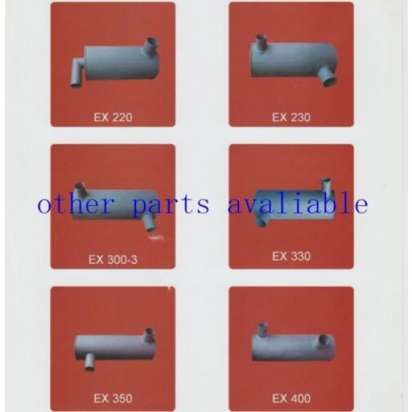 6208-11-5210 MUFFLER FITS FOR KOMATSU PC130-7 SAA4D95-3 #4 image