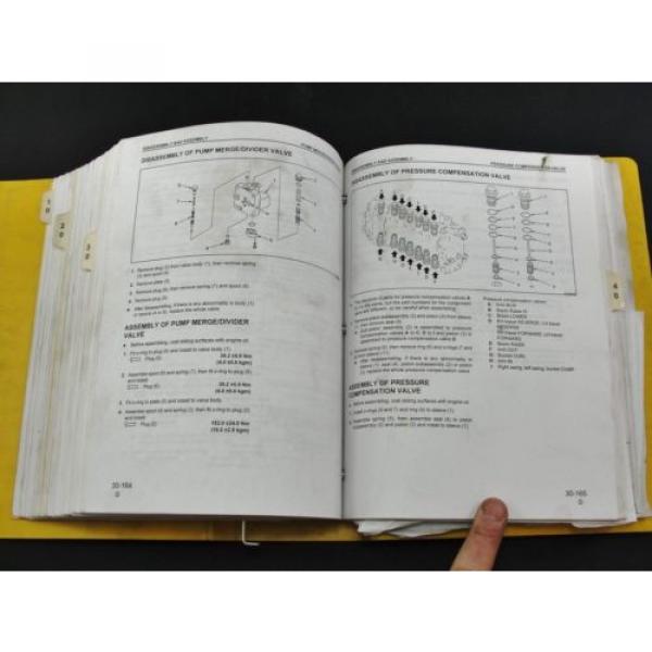 Komatsu PC300LC-6 PC300HD-6 excavator service shop manual CEBM3006C2 #8 image