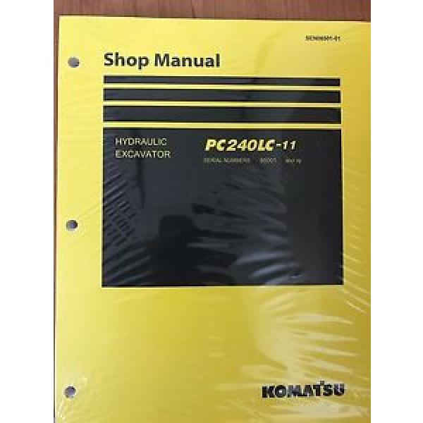 Komatsu PC240LC-11 Hydraulic Excavator Shop Repair Service Manual #1 image