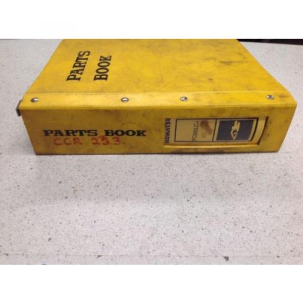 Komatsu PC300LC-5, Hydraulic Excavator Parts Book BEPB207071 #6 image