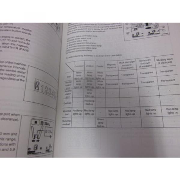 Komatsu BR380JG-1 Mobile Crusher Operation &amp; Maintenance Manual s/n 1001 &amp; Up #2 image