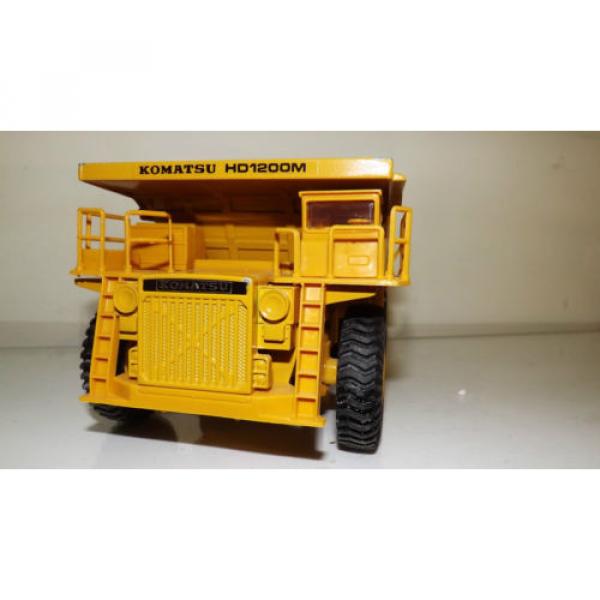 RARE DIAPET KOMATSU HD1200M DUMP TRUCK, LOADING SHOVEL EXCAVATOR CONRAD NZG #7 image