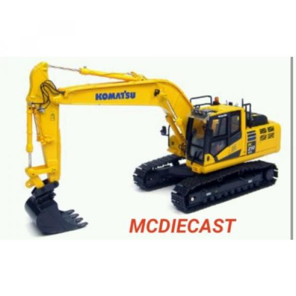 KOMATSU PC 210LCI -10 diecast excavator, metal tracks, 1:50, Universal Hobbies #1 image