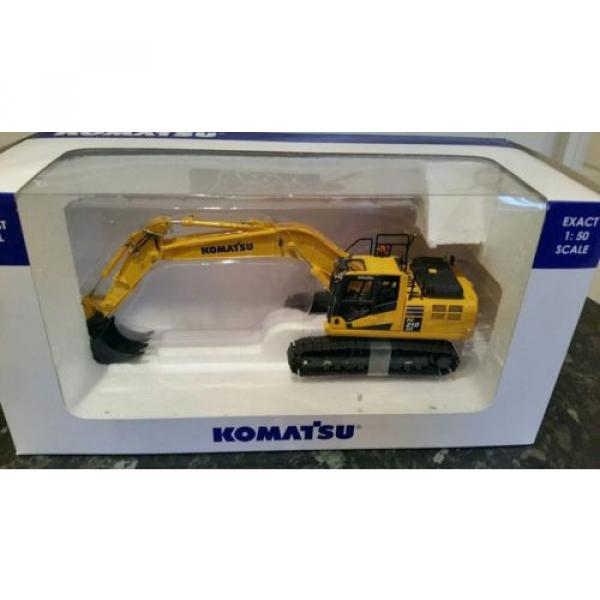 KOMATSU PC 210LCI -10 diecast excavator, metal tracks, 1:50, Universal Hobbies #3 image