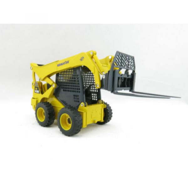 JOAL 40071 Komatsu SK1026 Skid Steer Loader with addtional Forks DIECAST 1:25 #7 image