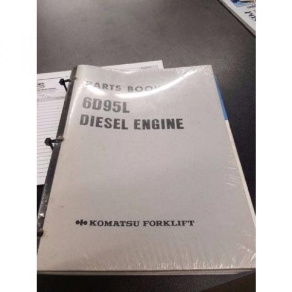 2 komatsu forklift part books #1 image