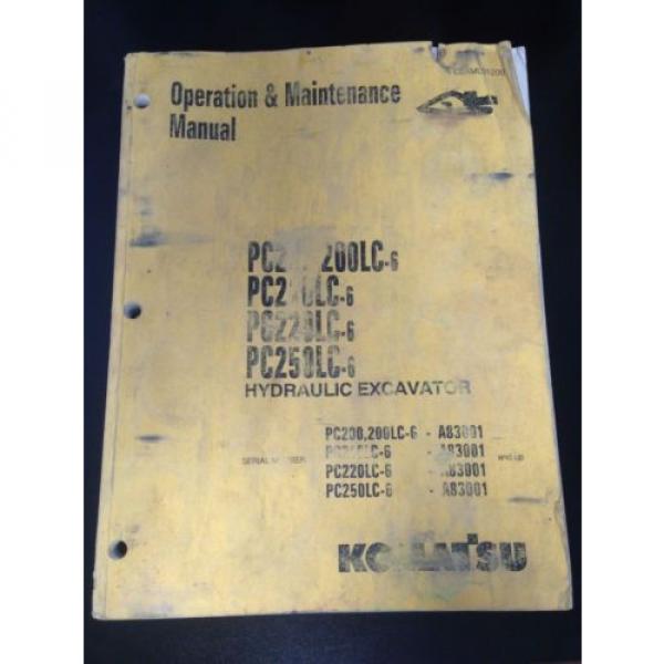 Komatsu Heavy Equipment Manuals #3 image