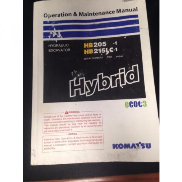 Komatsu Heavy Equipment Manuals #8 image