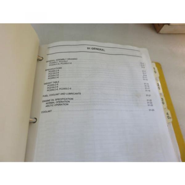 Komatsu PC200LC-6 PC210LC-6 PC220LC-6 PC250LC-6 Excavator Service Shop Manual #8 image