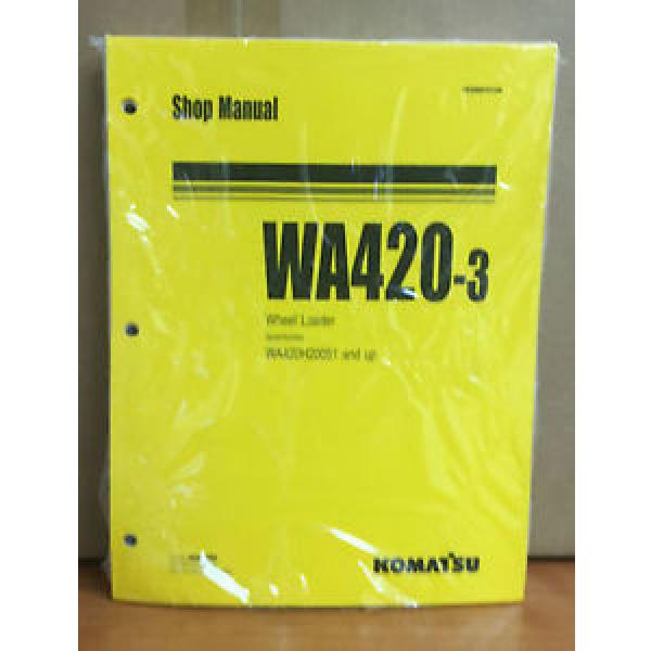 Komatsu WA420-3 Wheel Loader Shop Service Repair Manual (WA420H20051 &amp; up) #1 image