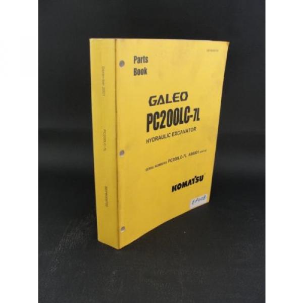 Komatsu Galeo PC200LC-7L excavator parts book manual BEPB009700 #1 image