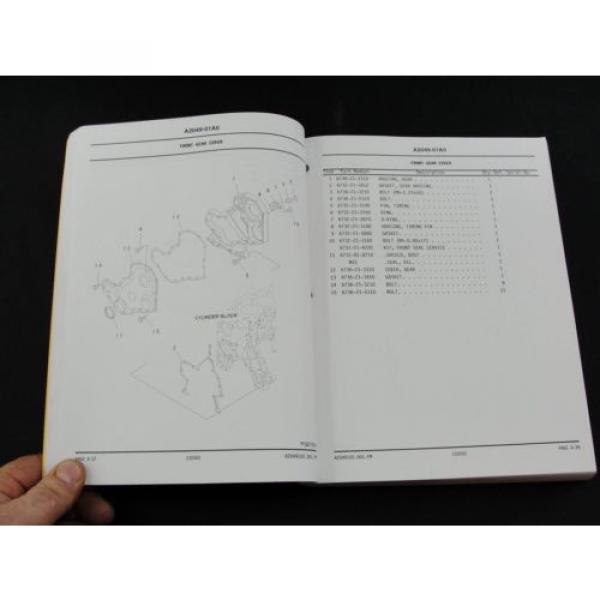 Komatsu Galeo PC200LC-7L excavator parts book manual BEPB009700 #4 image