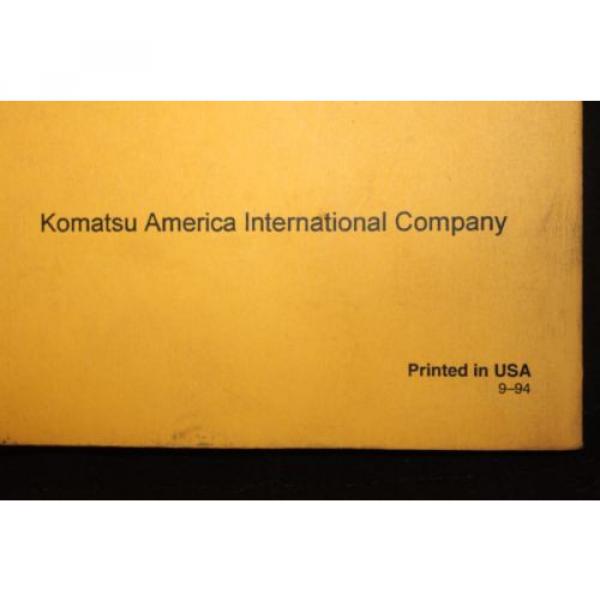 Komatsu Parts book and maintenance Manual Catalog dozer crawler D68E #8 image