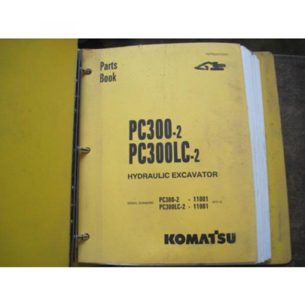 OEM KOMATSU Excavator PC300-2 PC300LC-2 PARTS Catalog Manual Book #4 image