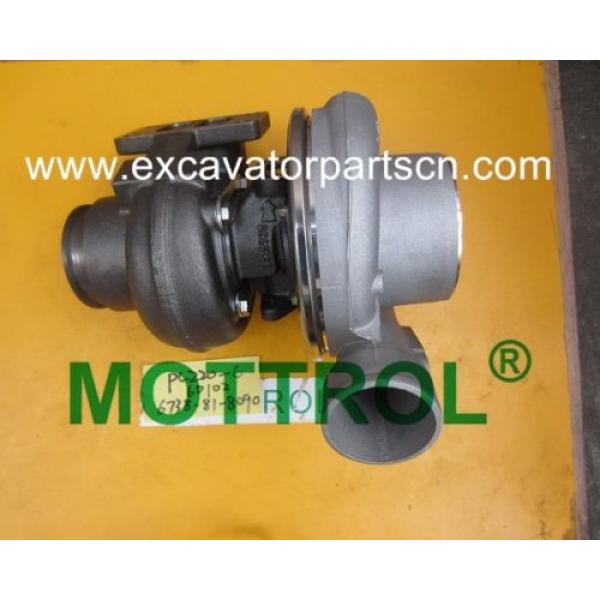 HX30 6732-81-8100 3539803 TURBOCHARGER FIT KOMATSU PC100-6 PC120-6 PC130-6 4D102 #1 image