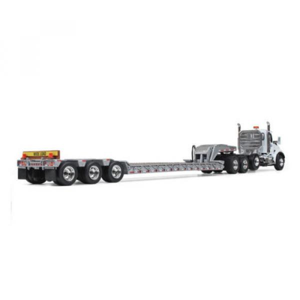 First Gear Komatsu - Kenworth T880 w/Tri-Axle Lowboy Trailer - 1/50 Die-cast MIB #2 image