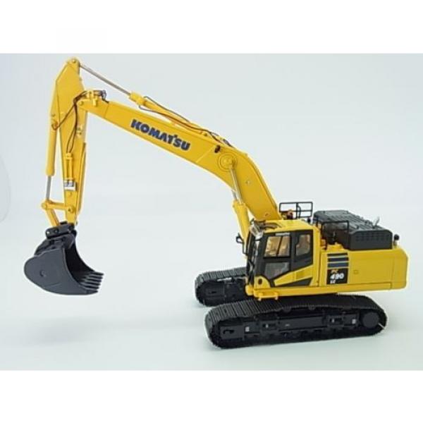 New! Komatsu hydraulic excavator PC490LC-10 Diecast model 1/50 f/s from Japan #1 image