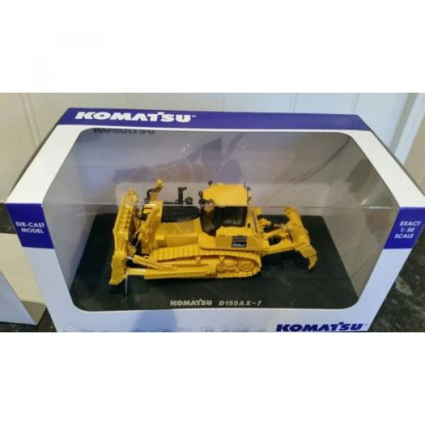 KOMATSU D155 AX diecast dozer ,1:50, Universal Hobbies #4 image