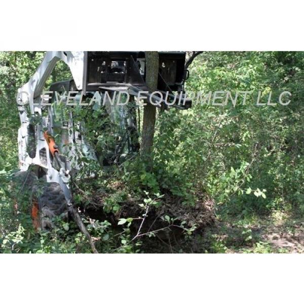 NEW HD TREE &amp; POST PULLER ATTACHMENT Skid Steer Loader Ripper Volvo JCB Komatsu #10 image