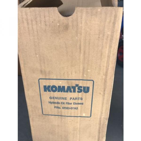 GENUINE KOMATSU HYDRAULIC OIL FILTER ASSEMBLY 07063-01142, 0706301142, P551142 #3 image