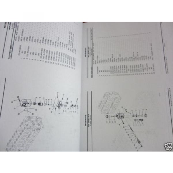 KOMATSU HYDRAULIC EXCAVATOR PC360LC-11 PARTS BOOK SER # A35001 AND UP #3 image