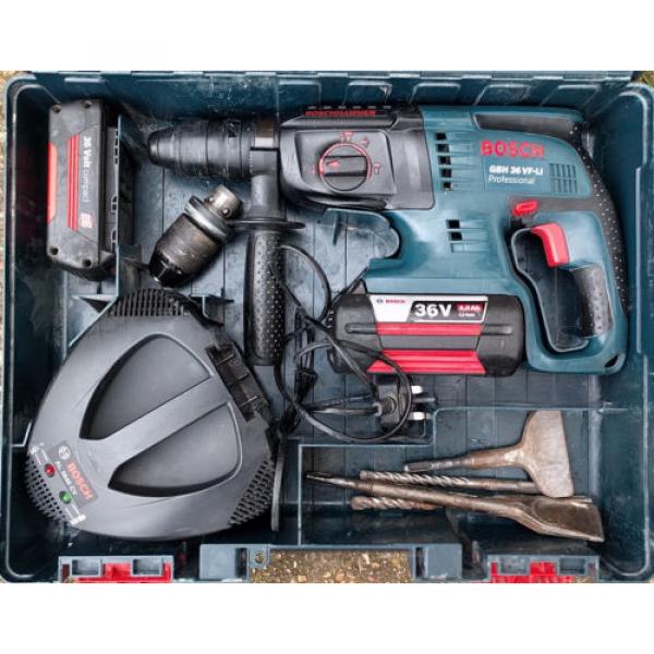 Bosch® GBH 36 VF-LI Professional 36V 4.0Ah SDS+ Rotary Hammer Drill #1 image