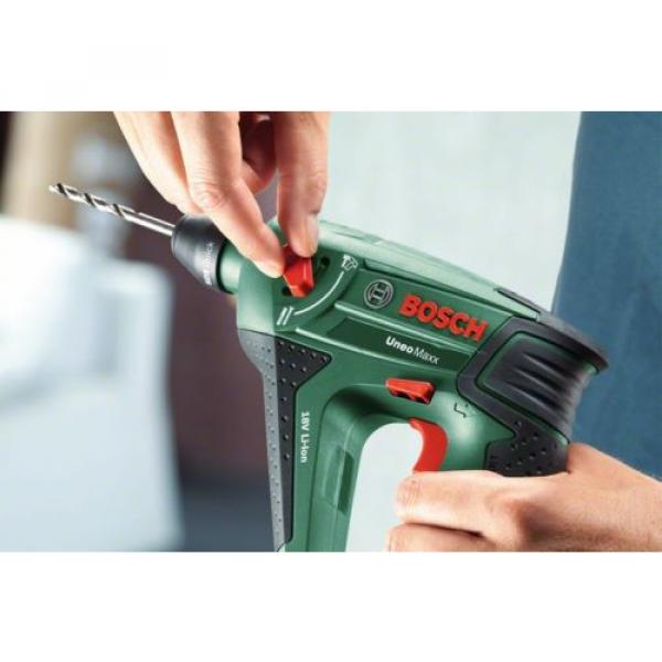 new Bosch UNEO Maxx Expert Cordless 2.0ah LithiumDrill 0603952372 3165140740180* #6 image