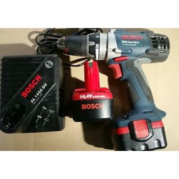 trapano avvitatore Bosch GSR 14,4 VE-2 CON caricabatterie + 2 BATTERIE 2,6AH #1 image