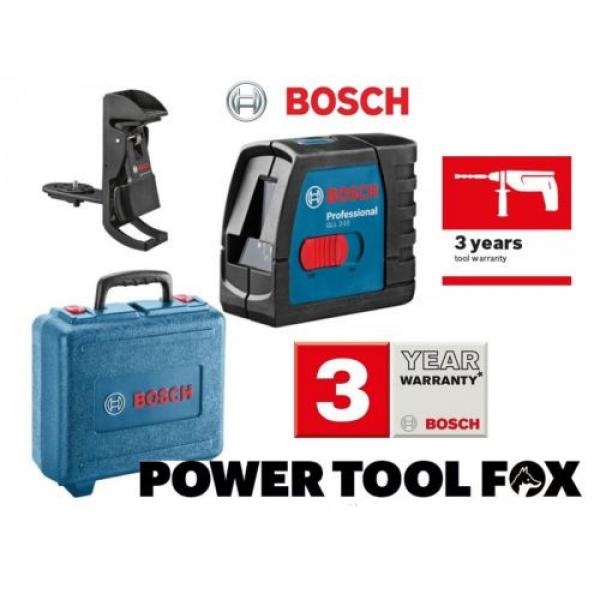 Bosch GLL2-15 BM3 Cross Line LASER LEVEL &amp; Wall Mount 06159940FH 3165140839808 #1 image