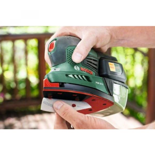 4-ONLY new Bosch PSM 18 Li Cordless 2.0AH  18v Sander 06033A1301 3165140571975 * #3 image