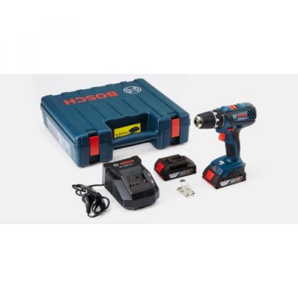 BOSCH GSR18-2-LI Plus Cordless Dril Driver 18V 2.0Ah Full Set #4 image